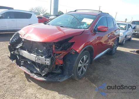 2019 Nissan Murano Sv из США, поврежденный, VIN 5N1AZ2MJ7KN128018